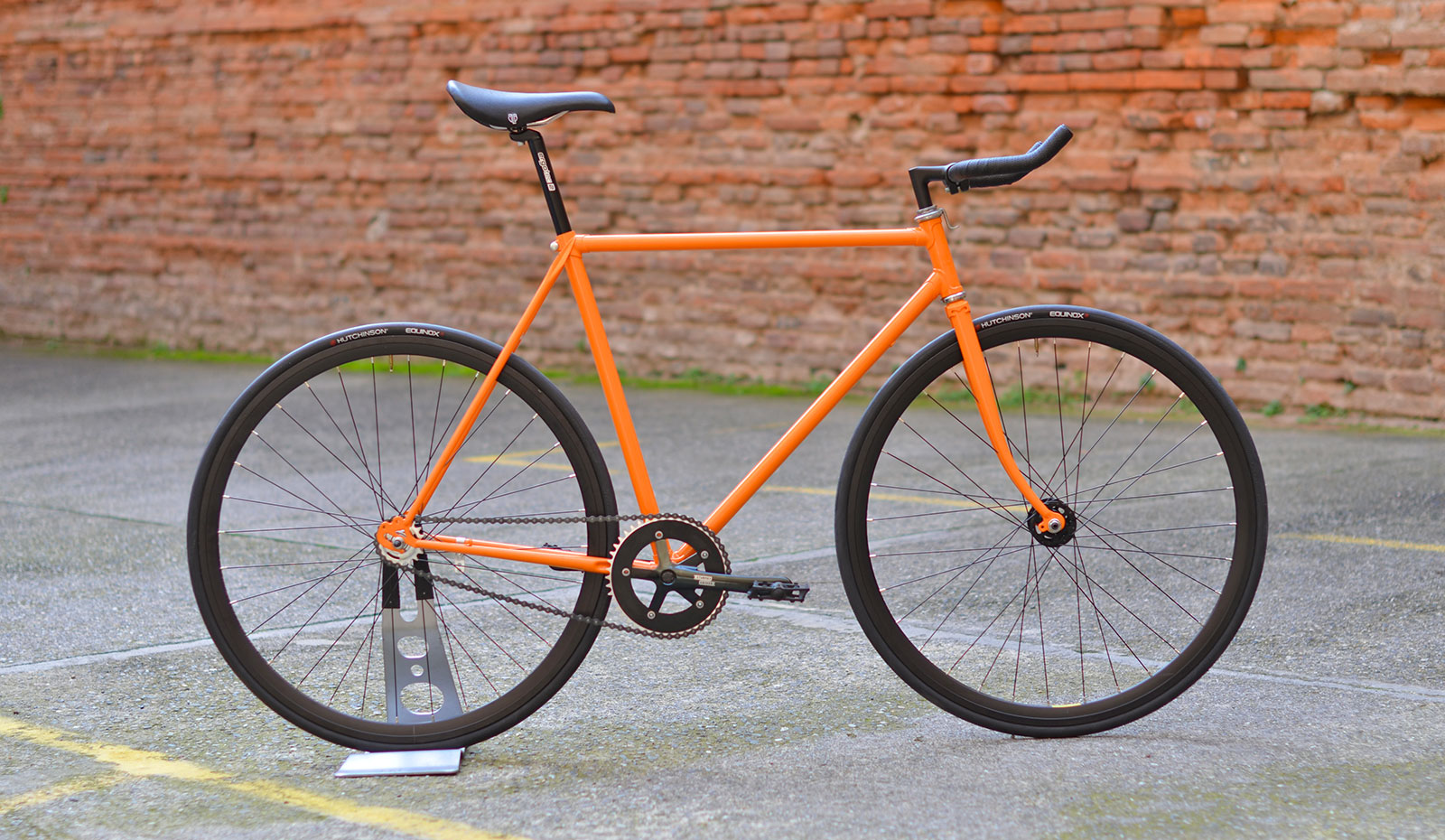 Fixie Orange Bordeaux