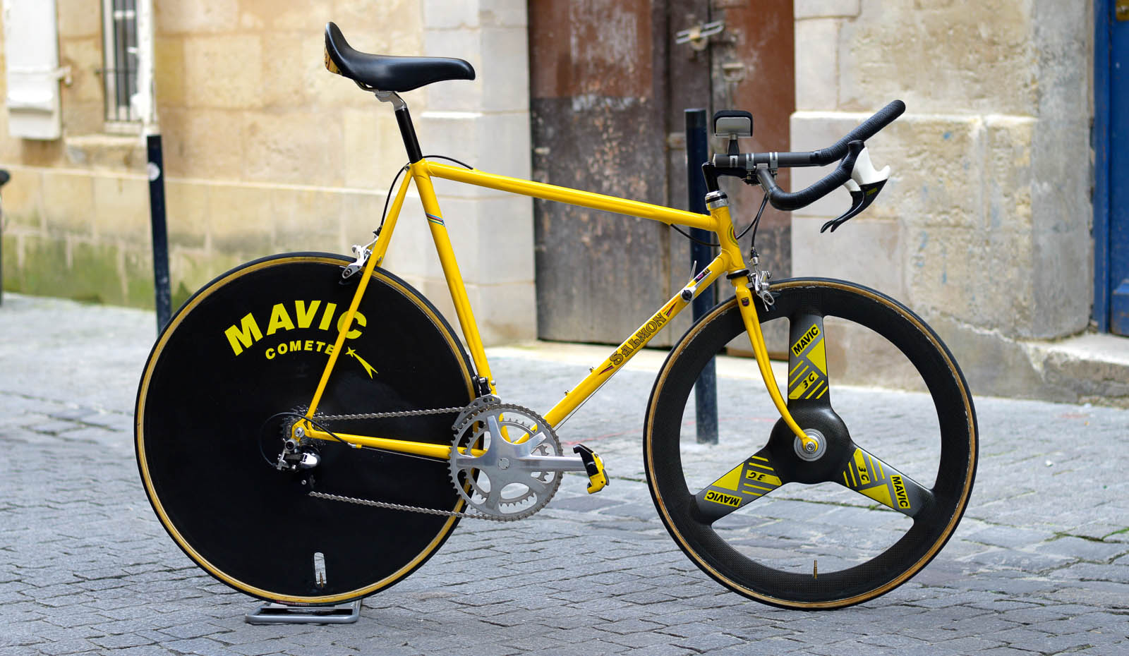 Salmon Mavic Peinture Bordeaux