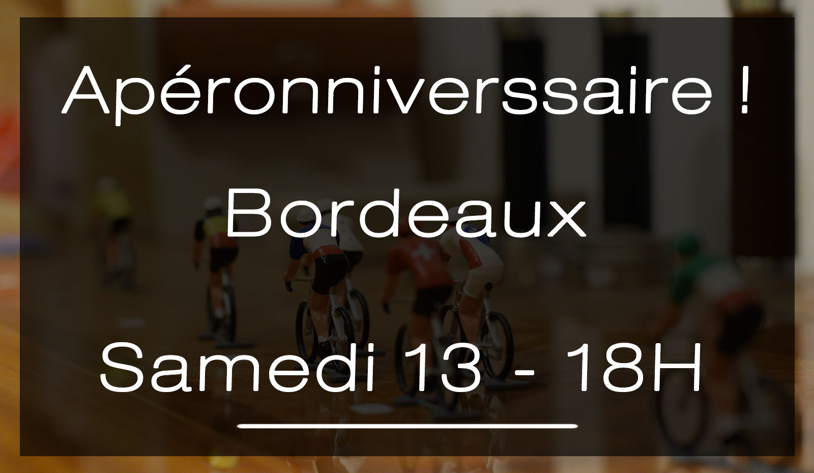 Anniverssaire Bordeaux Velo