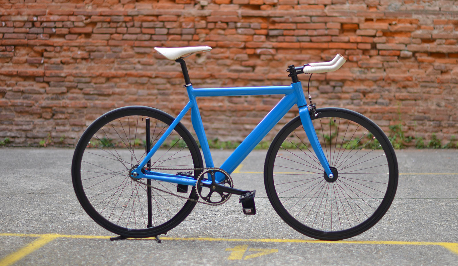 Fixie Piste Bleu