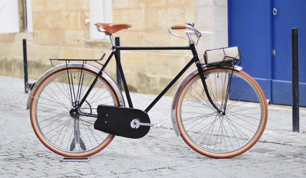 Velo Porteur Chrome Gironde