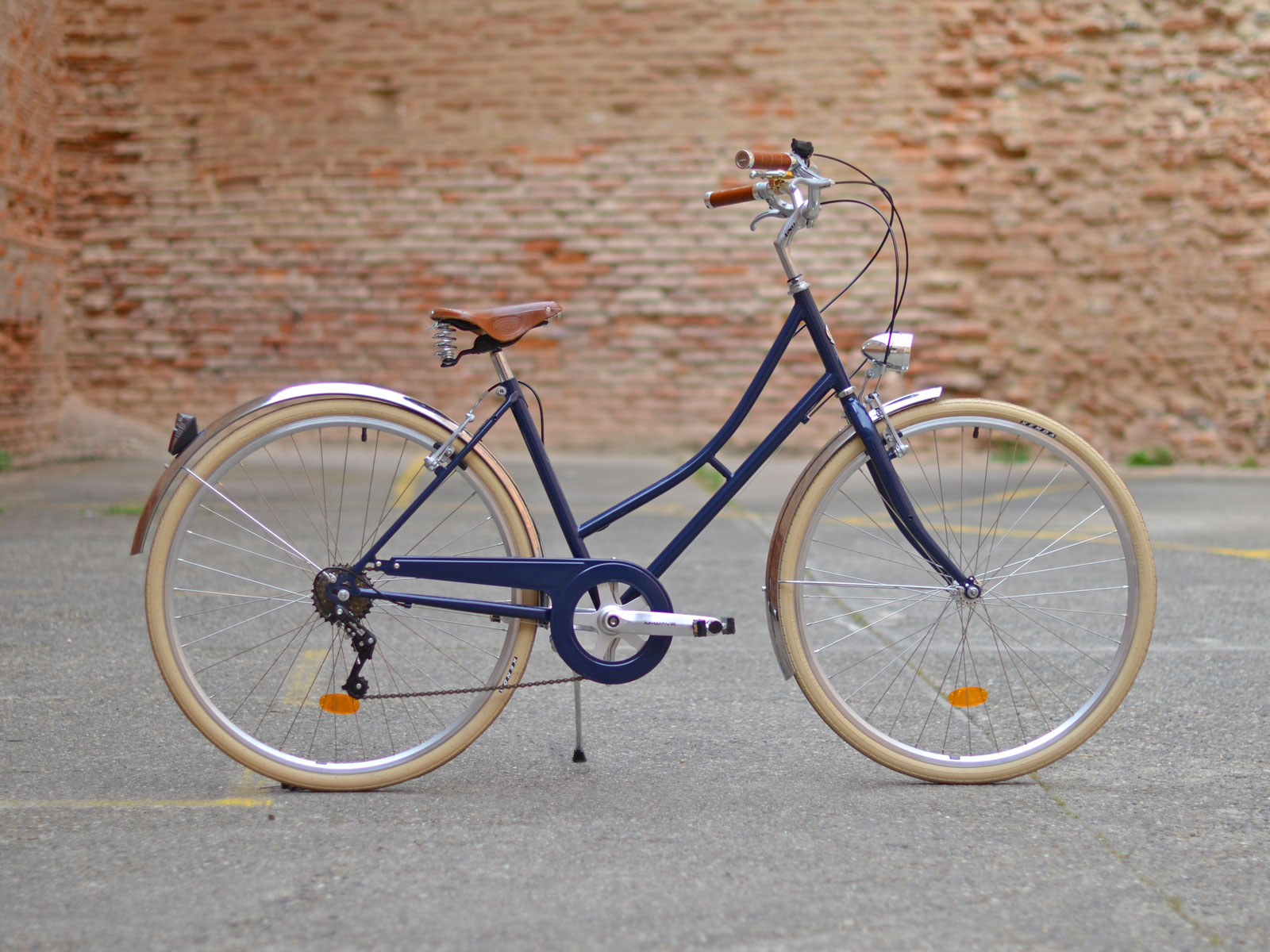 Velo Vintage Bleu Nuit